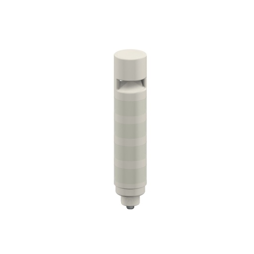 [807985] Tl50 Pro Tower Light With Sealed Omnidirectional Audible W/ Intensity Adjust Indicator, Gray Housing: 4 Lighted Segments (TL50P4AOSICQ)