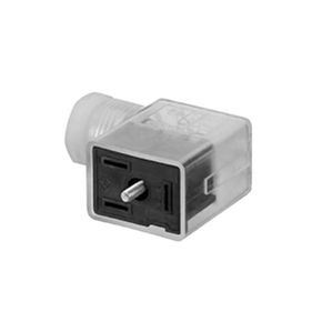[1834484051] AVENTICS CON-VP Series Valve Plug Connector, Form A, 2+E, Screw Connection, Unshielded, IP65