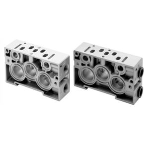 [1825504023] AVENTICS HV Series ISO 5599-1 Size 1 Double Subbase, G 1/4 Ports