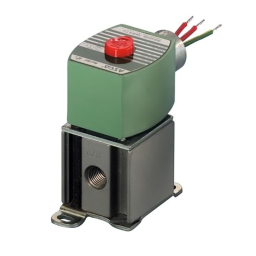 [EFHTL8262H020TAC240/60,220/50K] ASCO Series 340 4-way 1/4" Solenoid Valve (8340)