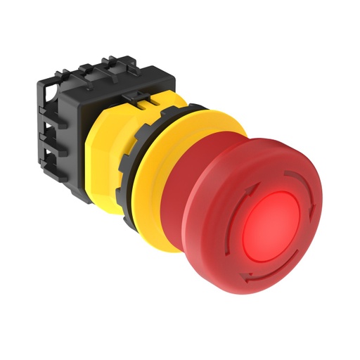 [42209] SSA-EB1 Panel-mount Emergency Stop Push Button: (SSA-EB1PL1-04)