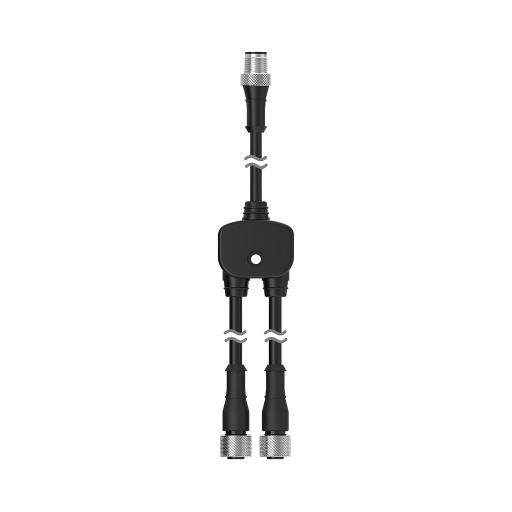 [73253] M12 Quick Disconnect Splitter Cable (CSB-M1288M1281)