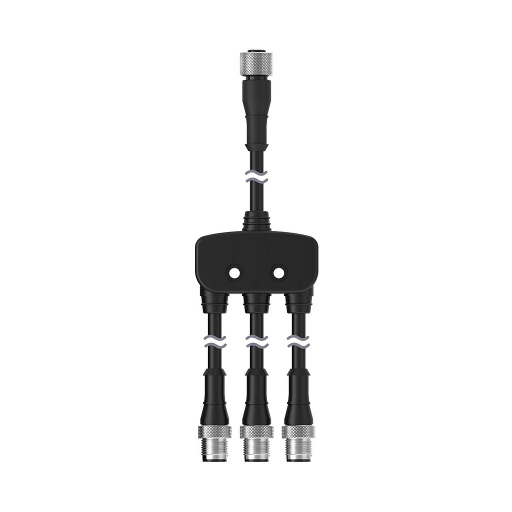 [73256] M12 Quick Disconnect Splitter Cable (CSB-UNT825M1281)