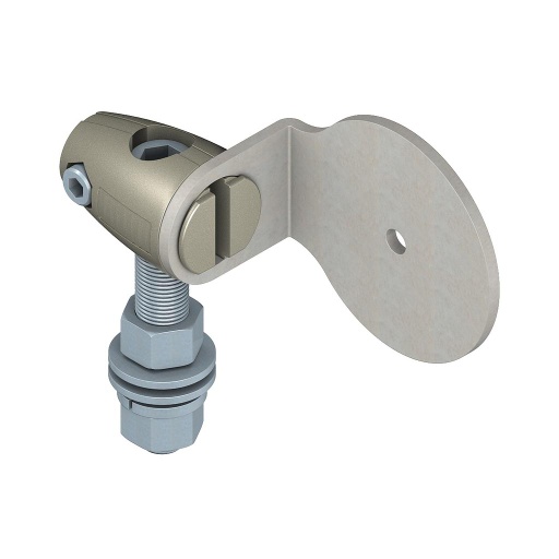 [75886] Bracket: Swivel with Tilt and Pan Movement 50mm Diameter Plate for Mounting a Reflector wth 3/8-16x2in Bolt Thread Mount (SMB50RFA)
