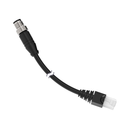 [800008] Cordset A-Code M12 to RJ45 Double Ended (STP-M12-815)