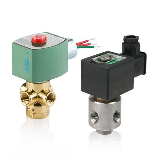 [X320525832019F1] 320 Series Direct-Acting General Service Solenoid Valve (8320), 1/4" NPT, 24 VDC