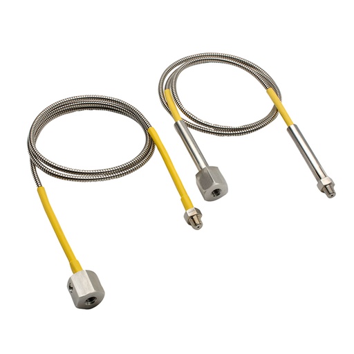 [AC-02-02-10] 10 ft SS 1/4" NPT Connection Armored Capillary