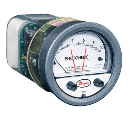 [A3060] PHOTOHELIC PRESSURE SWITCH 60"WC