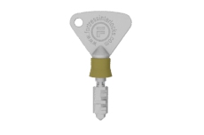 [MLK-SUSS] mGARD SS KEY, UNI-DIRECTIONAL, SILVER SEAL ACCESS KEY