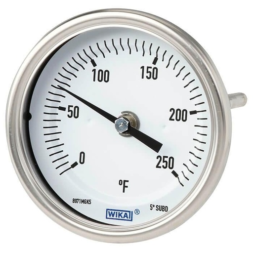 [52885899] Wika TG.53 Series Bimetal Thermometer, -40 to 120 °F
