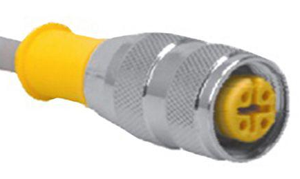 [U-78078] Turck Washdown Cordset, Connection Cordset (WD-RKCV 4.4T-22/S618)
