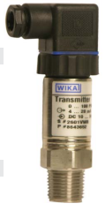 [9073922] Wika S-10 PRESSURE TRANSDUCER 0-25 BAR, 4-20mA, 2 WIRE,  G1/2B, 4 PIN L-PLUG DIN 175301, IP65, 0.5% ACCURACY, 10-30VDC POWER SUPPLY