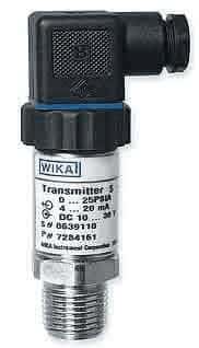 [52961002] Wika S-10 INDUSTRIAL PRESSURE TRANSMITTER; 0-100" H2O; 4-20 MADC (OLD P/N:8341481)