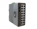 [NT-5018-DM2-0000] N-TRON 18-Port Gigabit Managed Industrial Ethernet Switch (16 10/100/1000BaseT RJ45 Ports, 2 Dual Mode 100/1000Base SFP Expansion Slots)