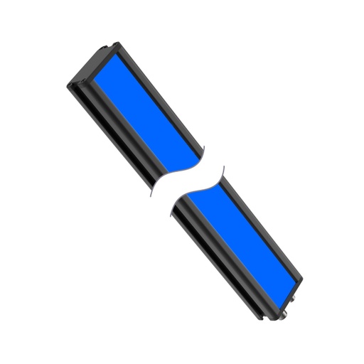 [82201] LINEAR ARRAY BLU ACRY DIFF 1FT DIMMABLE ACTIVE LOW (LEDBLA290XD6-PLQ)