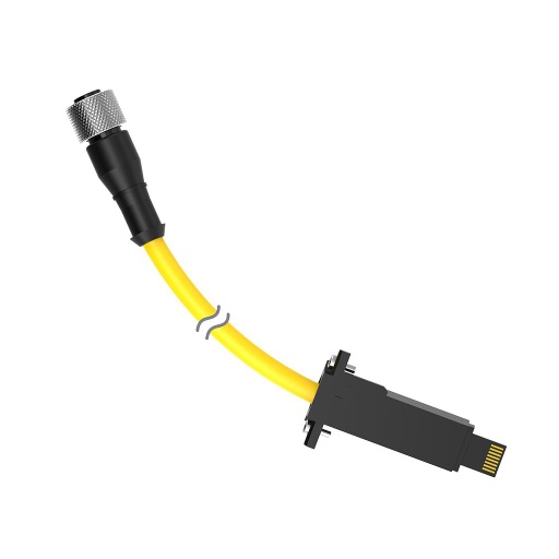 [82816] Cordset A-Code M12 to LP-Custom Double Ended (DELPEF-81D)