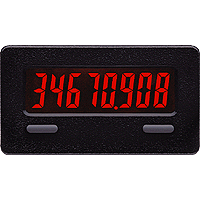 [CUB7TCR0] CUB Series CUB7T 8-Digit Timer, Low Voltage Input, Red Display