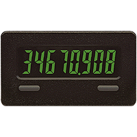 [CUB7TVG0] CUB Series CUB7T 8-Digit Timer, High Voltage Input, Green Display