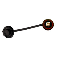 [CPNLUSBB] USB Type B Front to USB Type A Rear Panel-Mount Connector