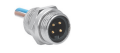 [U-32474] Turck Power Receptacle, Front Mount (RSF 44-2M/NPT)