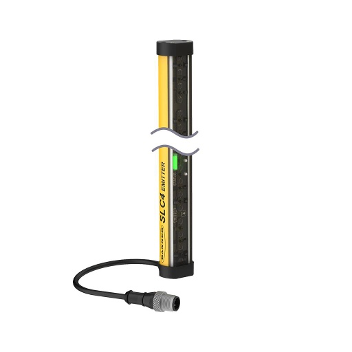 [812380] S4B Series Heavy Duty Type 4 Safety Light Curtain, Emitter (S4BE30-900-S)