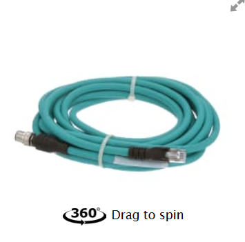 [U8602-05] Turck Industrial Ethernet Cable, Extension Cable (RSS RKS 841-5M)