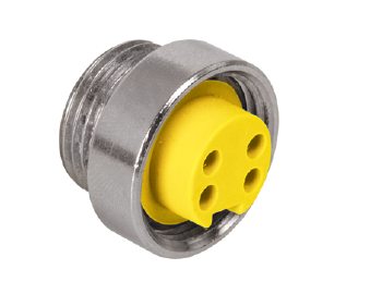 [U-60865] Turck Actuator and Sensor Receptacle, Front Mount (RKF 36-1M/S3058)