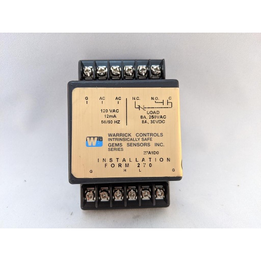 [27A2E0] LEVEL CONTROL 240VAC 10K OHM SENSITIVITY