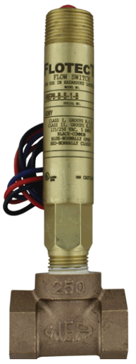 [V6EPB-B-D-2-B] Series V6 Flotect, Mini-Size Flow Switch,