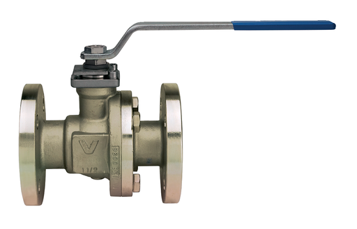 [76031-1/2] 761031 / 760266 Split-Body Series Carbon Steel Flanged ANSI 300, Full Port, Split-Body Ball Valve, Fire Safe, Antistatic Device w/ ISO 5211 Pad and Double "D" Stem