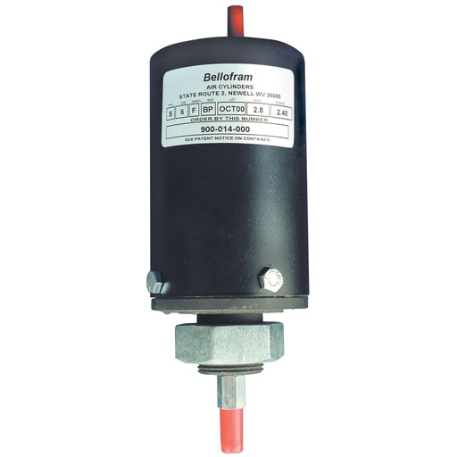 [900-036-000] Bellofram S-Spring Return Diaphragm Cylinder, Size 12 E Stroke, Universal Mount, SM Rod End (S-12-E-SM-UM) 