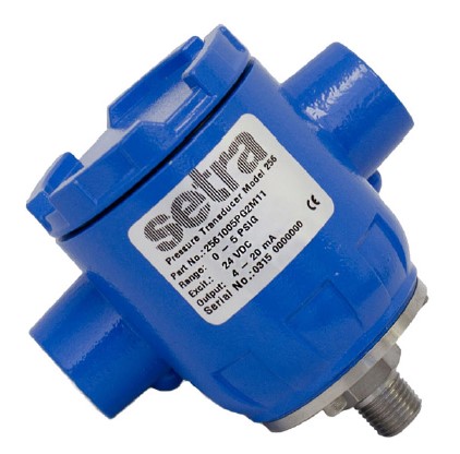 [2561200PG2M11] Setra Model 256 Transmitter, 200 PSIG, 1/4" NPT, 4-20mA Output