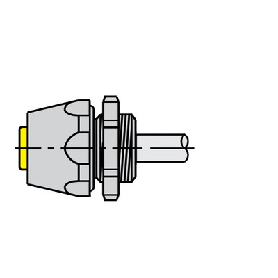 [U-13035] Turck Actuator and Sensor Receptacle, Front Mount (FKV 4.5-1/18.25)