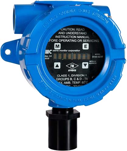 [5100-06-IT-A1-02-00-0-0-0] SMC Sentry 5100-IT Chlorine Detector, 3/4" NPT Alum. Enc, Relays: Sentry / RS-485 / 4-20mA / DI