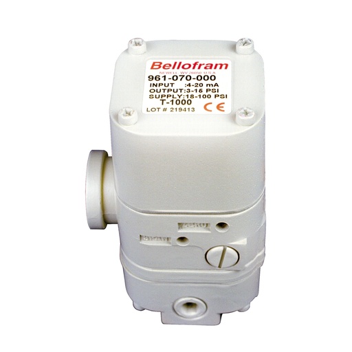 [961-087-000] Bellofram Type 1000 E/P Transducer, 1-9 V, 6-30 psi