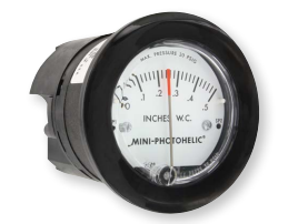 [MP-003] MINI-PHOTOHELIC DIFFERENTIAL PRESSURE SWITCH/GAGE 0-3" WC