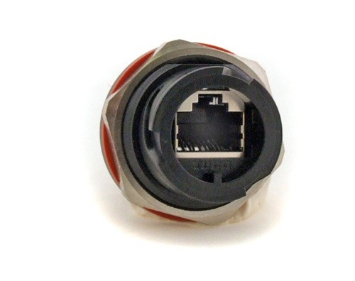 [HE599RSF090] Receptacle - Shielded RJ45 female to RJ45 female