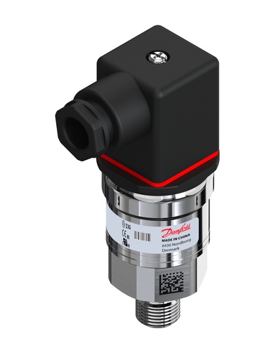 [060G1411] Danfoss, MBS 3050-2811-A0FD10-3, 3RD WIRE PRESSURE TRANSMITTER, 0-60BAR, 4-20 MA, 9/16-18 O-R