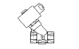 [8222G005AC120/60,110/50D] ASCO 222 Series Hot-Water-Steam Soleniod Valve, Brass, 3/4" NC