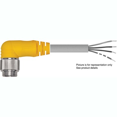 [U2-04328] Turck Actuator and Sensor Cordset, Connection Cable (WKM 6B6-2M/S101)