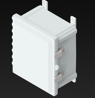 [AH1086SS] Heartland Series Polycarbonate Enclosure 10 x 8 x 6 in. w/Stainless Steel Latches