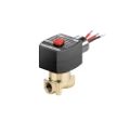 [EF8262H022DC24/DCD] 262 Series 2-Way Solenoid Valve-1/4 X 1/8 2NC BRASS 10.6/H W- 24DC, Explosion Proof