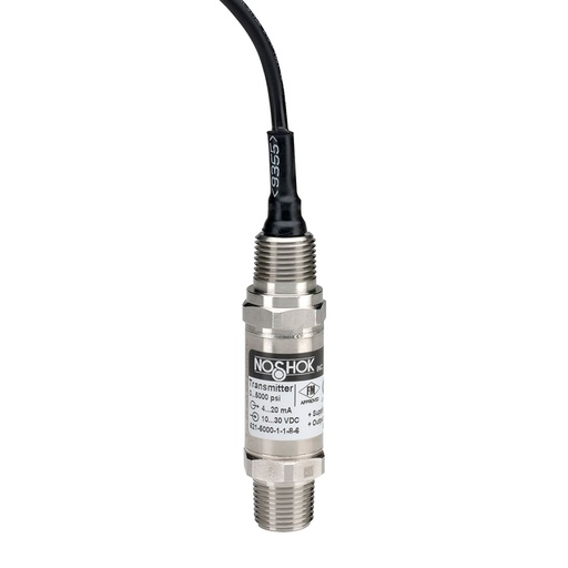 [621-500-1-1-2-37] 621 Series Explosion-Proof Pressure Transmitter, 0 psig to 500 psig, SS Threaded Connection, Threaded Orifice