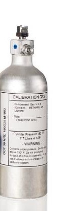 [1260-11] SMC Sentry Gas Cylinder, 10,000 PPM CH4 in Air, Type A, 105L
