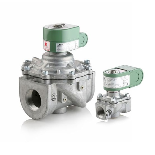 [S261SH02N3FJ5] S261 Series Gas Shut-Off Valve, 1" NPT, 120 VAC, Die Cast Aluminum, 2/2 - NC