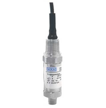 [50479814] Wika E-10 X-Proof Pressure Transmitter; 0-5 PSI; 4-20mA Output; 1/4 NPT Connection; 6' cable