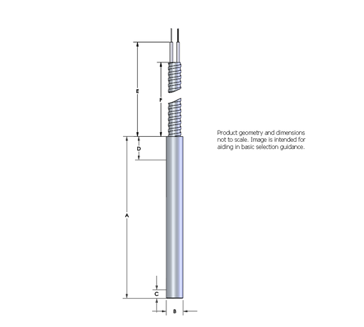 [2377-1767] Watlow Firerod Heater