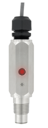 [TDFS2-2-C-10] Series TDFS2 Thermal Dispersion Flow Switch, 1/2" NPT, 2" Probe for 2-10" Pipes, Switches: 1 N.O. NPN, 1 N.C. NPN, 10 Foot PVC Cable