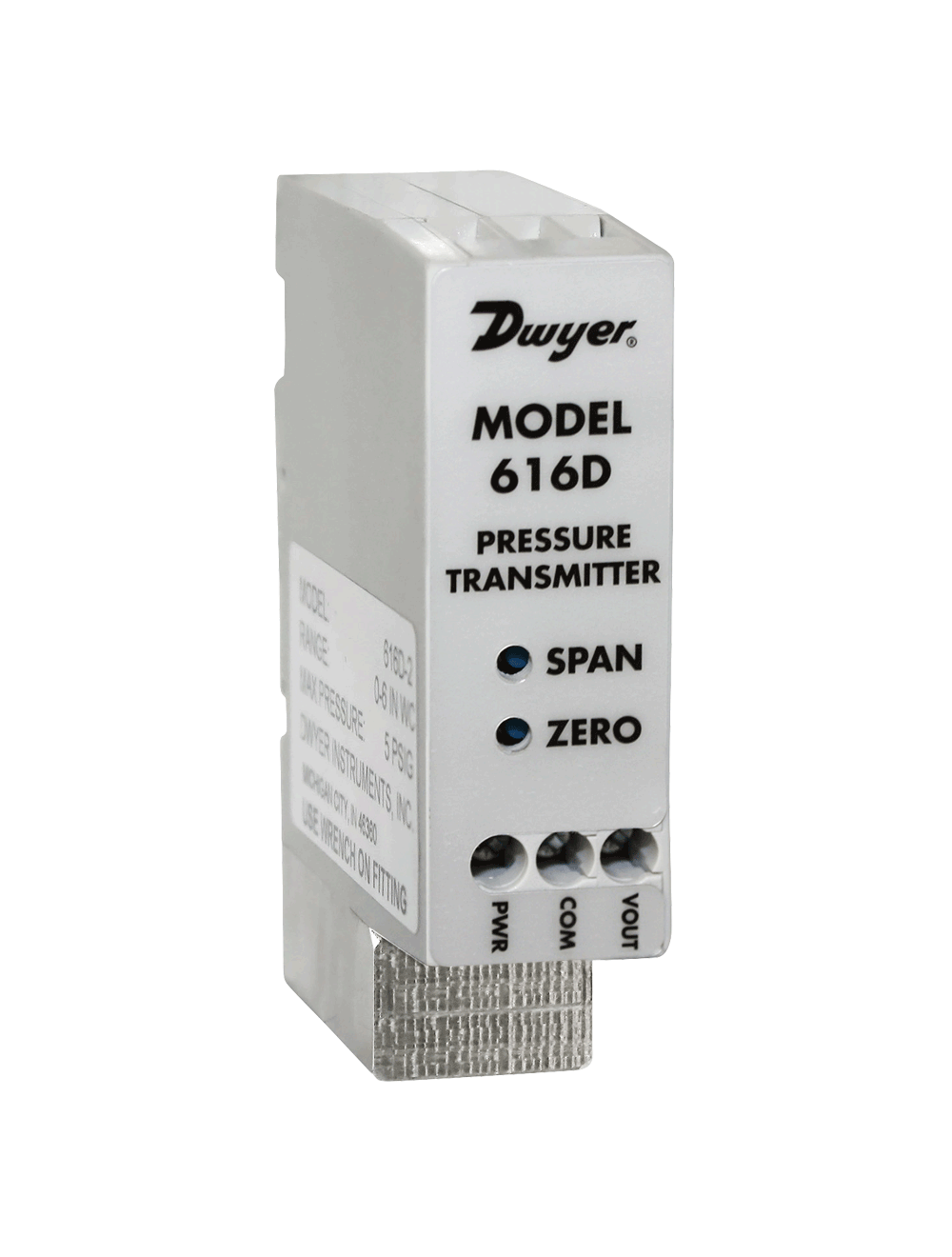 [616D-8] 616D Differential Pressure Transmitter, 0-10PSID