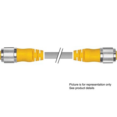 [U-04753] Turck Hazardous Location Cordset, Extension Cordset (P-RSV RKV 63-233-5M)